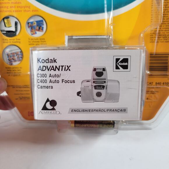 New Kodak Advantix C400 Camera Outfit f5.6 22mm Ektanar Lens NO FILM - Picture 7 of 16